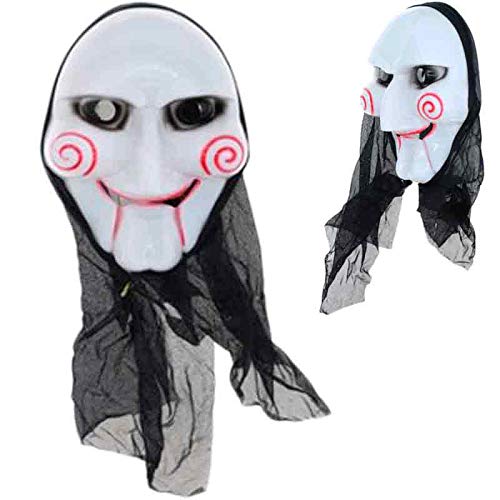 Careta Asesino Espirales PVC