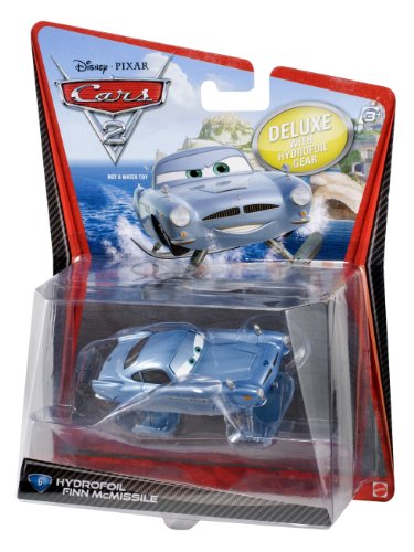 Cars 2 Mattel V2844 Disney Finn McMissile (hidrodeslizador)