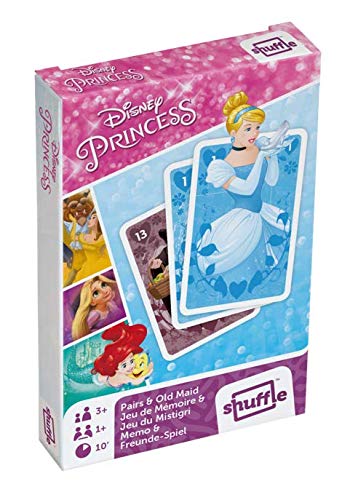 Cartamundi Baraja Infantil Disney Princesas. Juegos de Cartas 2 en 1