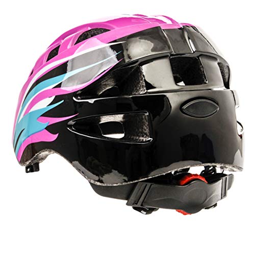 Casco Bicicleta Casco Biciclea Casco Bici Casco de Bicicleta para niños y jóvenes Casco MTB Carretera Ciclismo Skate Bicicleta patineta Patines monopatines MA-2 (S(48-52cm), Racing)