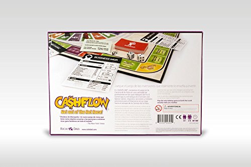 CASHFLOW 101 en ESPAÑOL - Juego de Mesa Creado por Robert Kiyosaki - Autor del Libro Padre Rico Padre Pobre