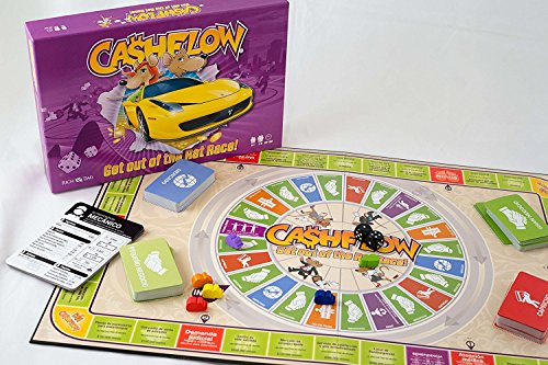 CASHFLOW 101 en ESPAÑOL - Juego de Mesa Creado por Robert Kiyosaki - Autor del Libro Padre Rico Padre Pobre