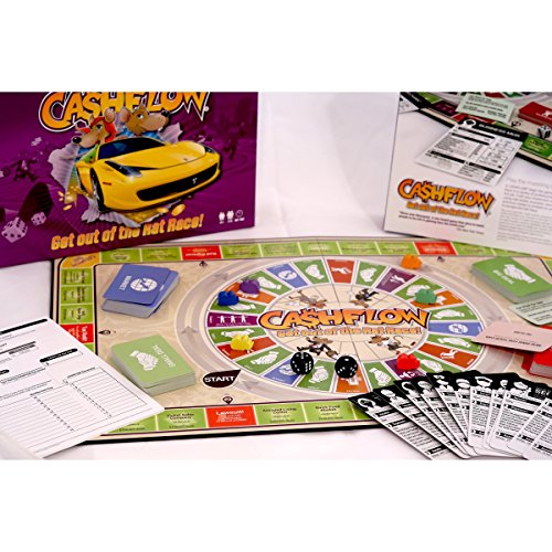 CASHFLOW - English Edition - Rich Dad Investing Board Game by Robert Kiyosaki - 2015 Edition - Updated Version of 101 Board Game