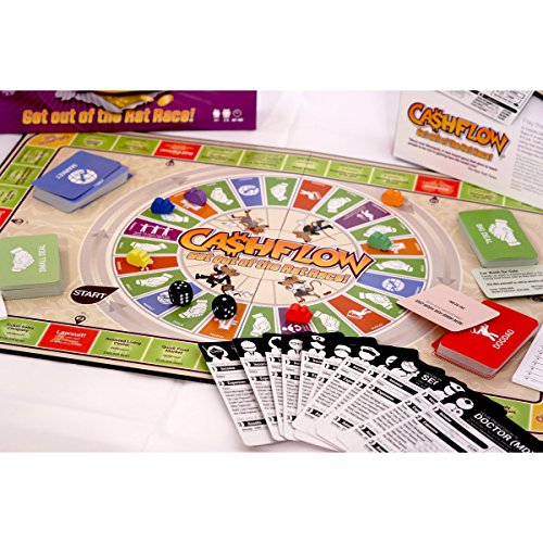 CASHFLOW - English Edition - Rich Dad Investing Board Game by Robert Kiyosaki - 2015 Edition - Updated Version of 101 Board Game