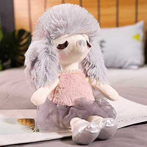 CBSTD Nuevo 42cm Simulación de peluche Caniche Teddy Perro Juguete de peluche Muñecas Animal Muñeca Juguete de moda para niños Novias Regalo de cumpleaños de San Valentín (1)