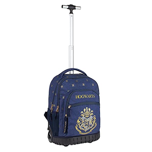 CERDÁ LIFE'S LITTLE MOMENTS, Mochila Carro Escolar de Harry Potter Licencia Oficial-Warner Bros para Niños, Multicolor, Edad recomendada-6 a 14 años