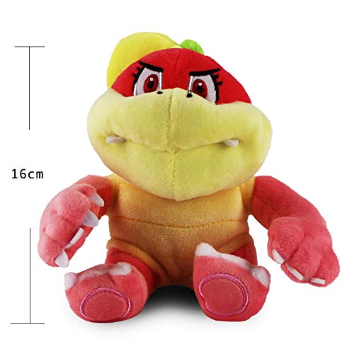 cgzlnl Juguetes De Peluche De Animales De Dibujos Animados De Super Mario, Tortuga Bros Boom Pom Koopa Bowser Muñeco De Peluche Suave Regalos Encantadores 2 Unids / Set 16 Cm