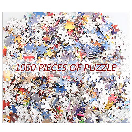 CHAOCHI Puzzle 1000 Piezas Adultos,Juegos de Habilidad para Toda la Familia,Regalos para Familiares y Amigos,Globo Aerostático (70 * 50cm)