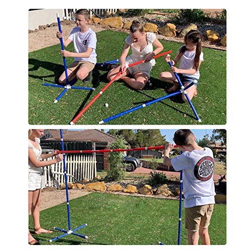 Chen0-super Juegos al Aire Libre de Limbo Pole para Adultos y familias - Juego de Limbo para niños Juegos de Fiesta, Juegos de jardín, Juegos de césped Juegos de jardín