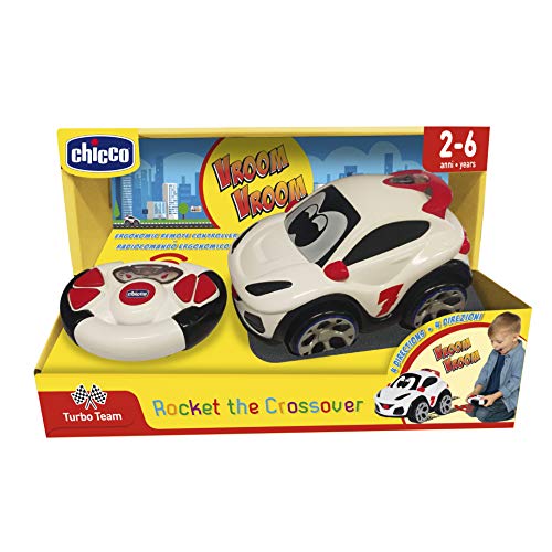 Chicco- Coche R/C Rocky Crossover con Mando ERGONOMICO DE 4 DIRECCIONES 18X12X13 CMS, Multicolor (9729000000)