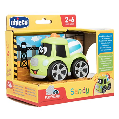 Chicco- Sandy Vehículo Parlanchín, Multicolor (9356000040)