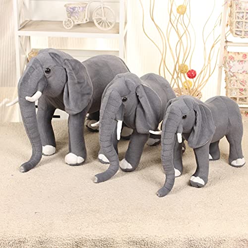 chushi Juguetes de Peluche Venta al por Mayor Simulación Elefante Peluche Muñeca Muñeca Muñeca Props Soporte de Dibujos Animados Relleno Elefante Sala de Estar Decoración Adornos Zzib