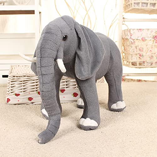 chushi Juguetes de Peluche Venta al por Mayor Simulación Elefante Peluche Muñeca Muñeca Muñeca Props Soporte de Dibujos Animados Relleno Elefante Sala de Estar Decoración Adornos Zzib