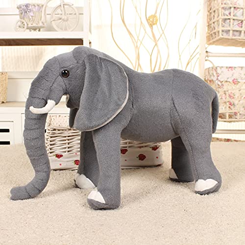 chushi Juguetes de Peluche Venta al por Mayor Simulación Elefante Peluche Muñeca Muñeca Muñeca Props Soporte de Dibujos Animados Relleno Elefante Sala de Estar Decoración Adornos Zzib