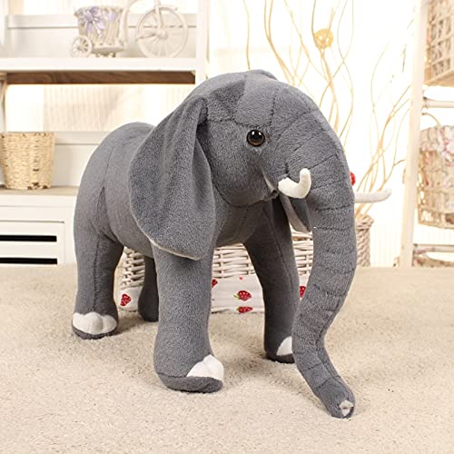 chushi Juguetes de Peluche Venta al por Mayor Simulación Elefante Peluche Muñeca Muñeca Muñeca Props Soporte de Dibujos Animados Relleno Elefante Sala de Estar Decoración Adornos Zzib