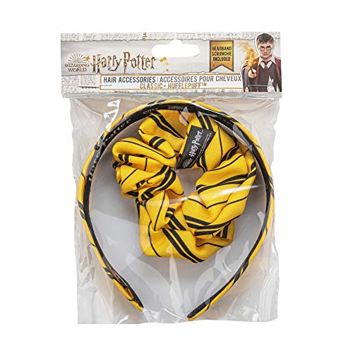 Cinereplicas Harry Potter - Accesorios para el cabello Hufflepuff Classic - Set de 2 - Licencia Oficial