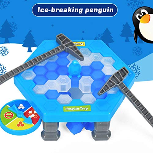 circulor-123 Pinguinos Juego De Mesa Juego De Pingüinos Splash Splash Juego De Pingüinos Beat Penguin Break Ice Block Hammer Trap Estrategia Juegos De Mesa para Niños Educativos Interactivos