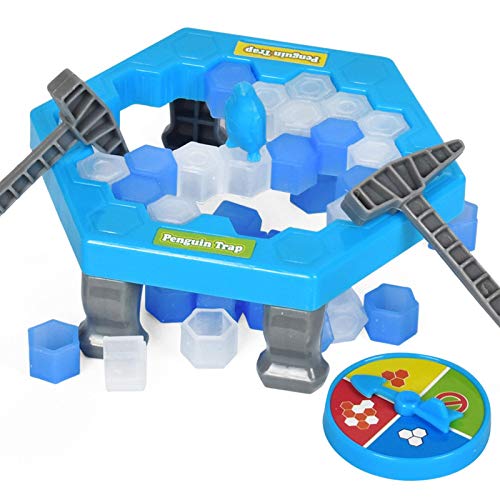 circulor-123 Pinguinos Juego De Mesa Juego De Pingüinos Splash Splash Juego De Pingüinos Beat Penguin Break Ice Block Hammer Trap Estrategia Juegos De Mesa para Niños Educativos Interactivos