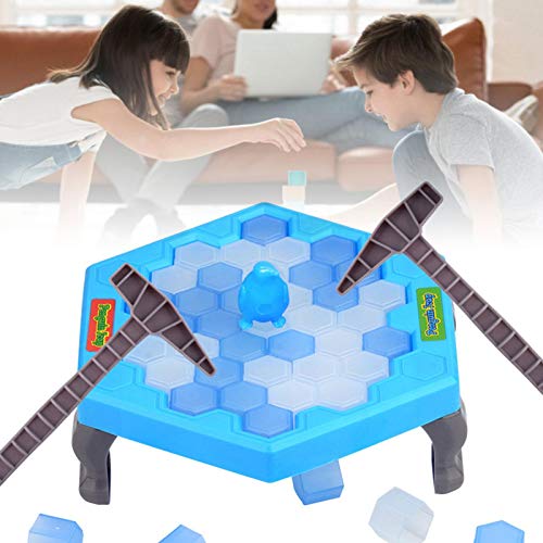 circulor-123 Pinguinos Juego De Mesa Juego De Pingüinos Splash Splash Juego De Pingüinos Beat Penguin Break Ice Block Hammer Trap Estrategia Juegos De Mesa para Niños Educativos Interactivos