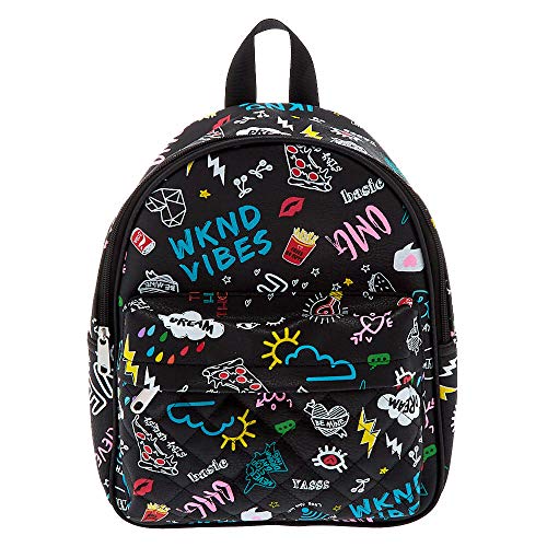 Claire's - Mochila infantil Mujer Negro negro M