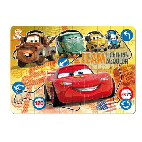 Clementoni 13737.4 Cars 2 - Selección de Juegos (4 en 1, emparejar, dominó, Puzzle)