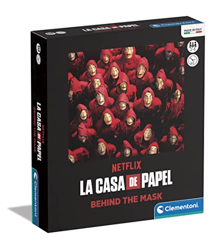 Clementoni - 16637 - Casa de Papel/Money Heist - Fábrica de la Moneda - Juego de Mesa La casa de Papel- Familiar