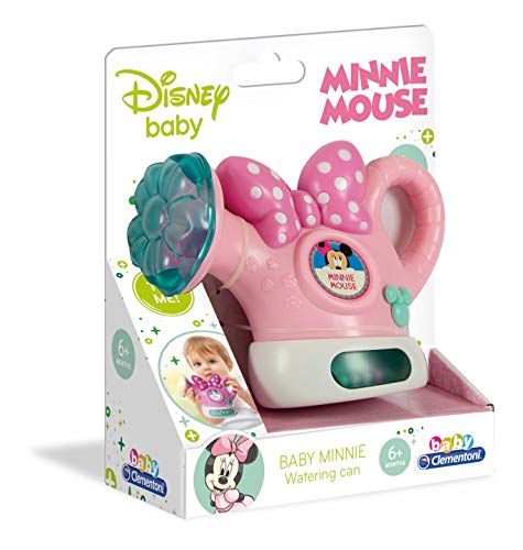 Clementoni-17336 - Baby Minnie - Regadera Interactiva - juguete bebé Disney a partir de 6 meses