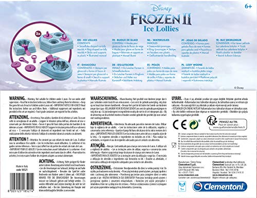 Clementoni-18521 - Frozen 2 - Fábrica de Polos - juego creativo a partir de 6 años