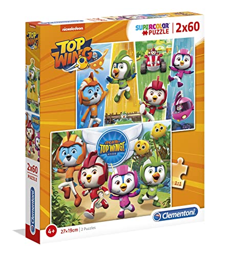 Clementoni 2 Puzzles 60 Piezas Top Wing (21610.9)