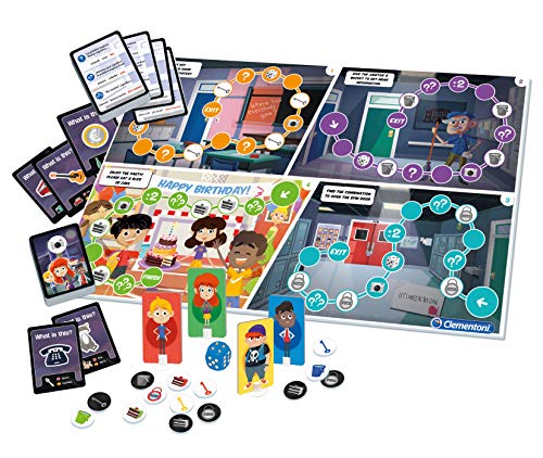 Clementoni-55227 - Mistery English - juego educativo a partir de 6 años