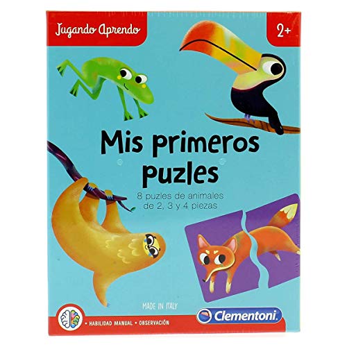 Clementoni-55313 - Mis Primeros Puzles - juego educativo a partir de 2 años