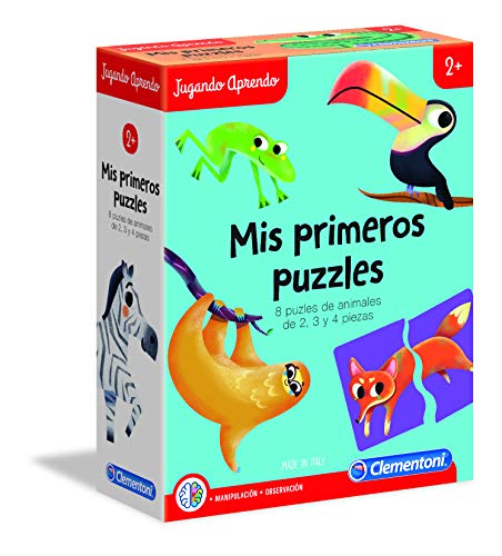 Clementoni-55313 - Mis Primeros Puzles - juego educativo a partir de 2 años