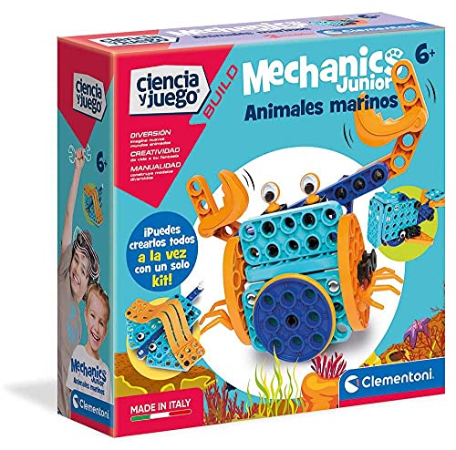 Clementoni Ciencia y Juego 55372 - Mechanics Junior - Animales Marinos