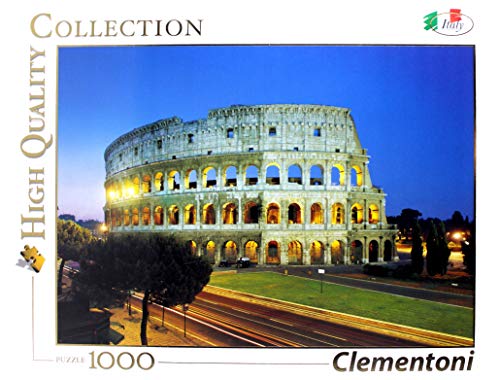 Clementoni Collection-Roma Colosseo Puzzle, 1000 Piezas, Multicolor (39457.9)