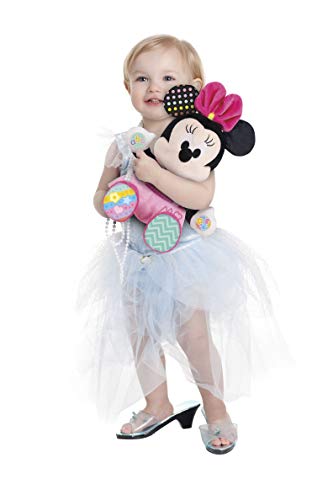 Clementoni- Disney Baby Minnie motricidad para niños pequeños, Juguete de Peluche para fomentar Desarrollo del lenguaje, Color Mehrfarben (59134)