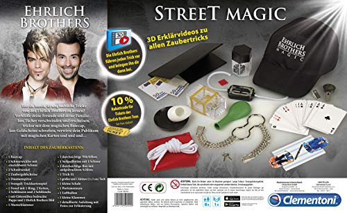 Clementoni Ehrlich Brothers Street mag, Individual, Color carbón, 0 (59049.0)