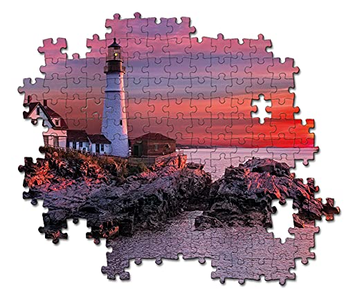 Clementoni Head Light Puzzle 500 Piezas Faro de Portland, Multicolor, pezzi (35049)