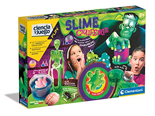 Clementoni Juguete científico Slime, Multicolor (55426)