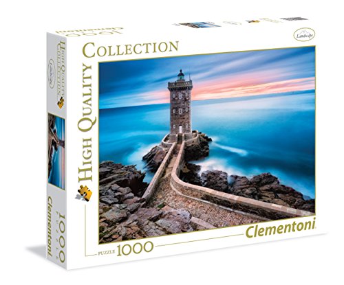 Clementoni-Los Pingüinos De Madagascar Puzzle 1000 Piezas El Faro (39334.3)