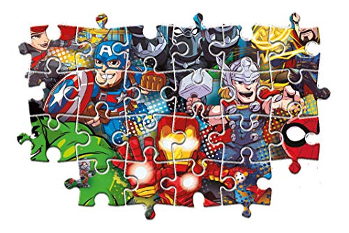 Clementoni- Marvel Super Hero Other Puzzle, 60 Piezas, Multicolor (26454.4)