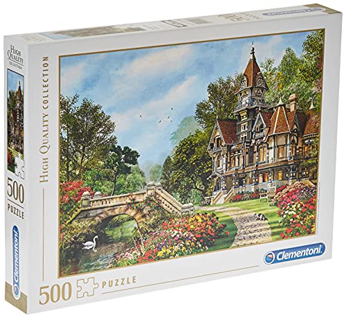 Clementoni Old Waterway Cottage Puzzle, 500 Piezas, Multicolor, pezzi (35048.3)