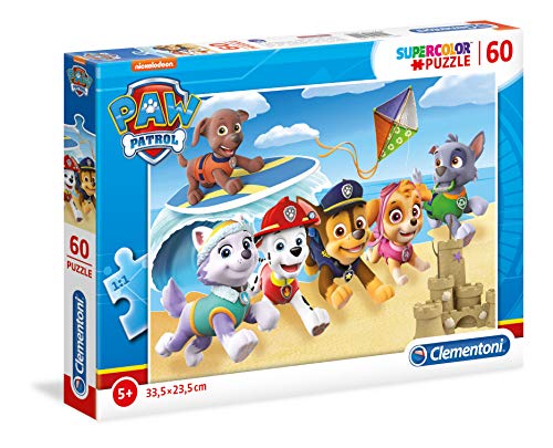 Clementoni Patrulla Canina – 60 Piezas – Puzle Infantil – Fabricado en Italia a Partir de 5 años, Color (26091)