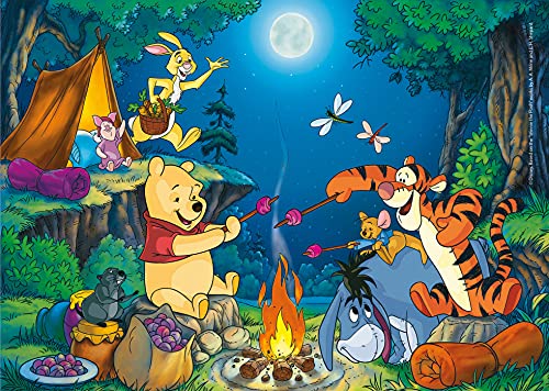 Clementoni Pooh & Friends 20 2 Puzzles 60 Piezas Winnie The Pooh, Multicolor (07618.5)