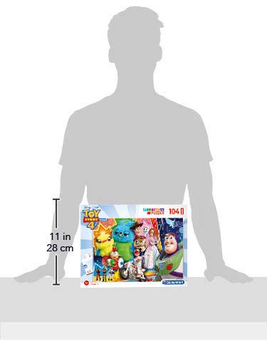 Clementoni Puzzle 104 Piezas Maxi Toy Story 4, Multicolor (23741.8)