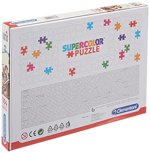 Clementoni Puzzle 104 Piezas Piratas, Multicolor (27278.5)