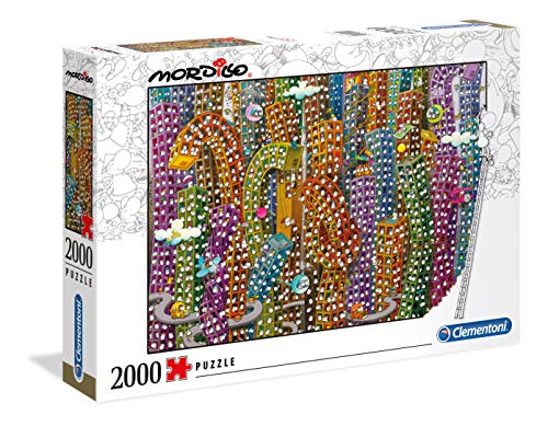 Clementoni Puzzle 2000 Piezas Mordillo : The Jungle, Color (32565.8)