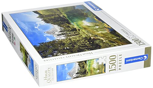 Clementoni Puzzle Paisaje de montaña con Lago 1500 Piezas (31680)