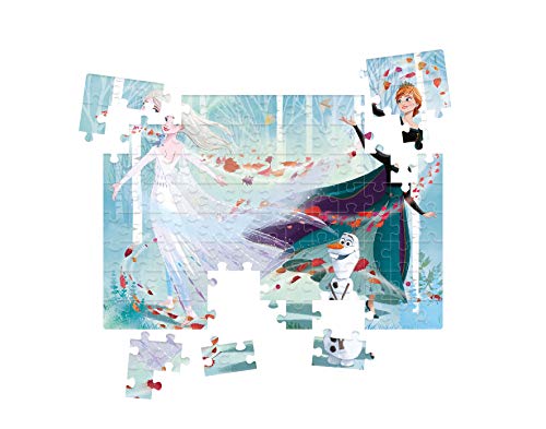 Clementoni- PZL 104 Colorear Frozen 2 Puzzle Infantil, Multicolor (25716)