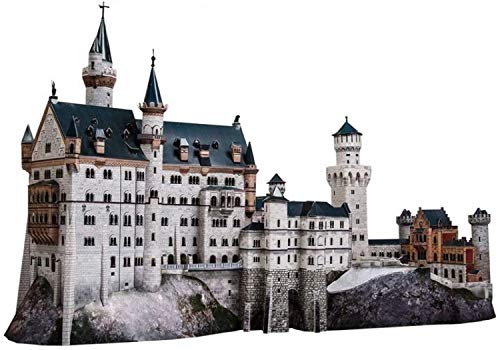 CLEVER PAPER- Puzzles 3D Castillo de Neuschwanstein, Alemania (14157)