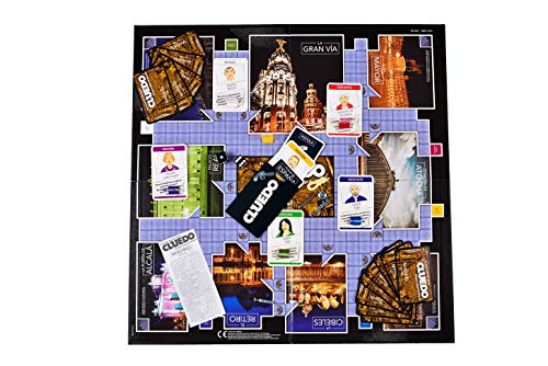 Cluedo de Madrid - Juego de Mesa de Misterio de Winning Moves - Resuelve el Enigma en la Ciudad de Madrid - Versión en Español